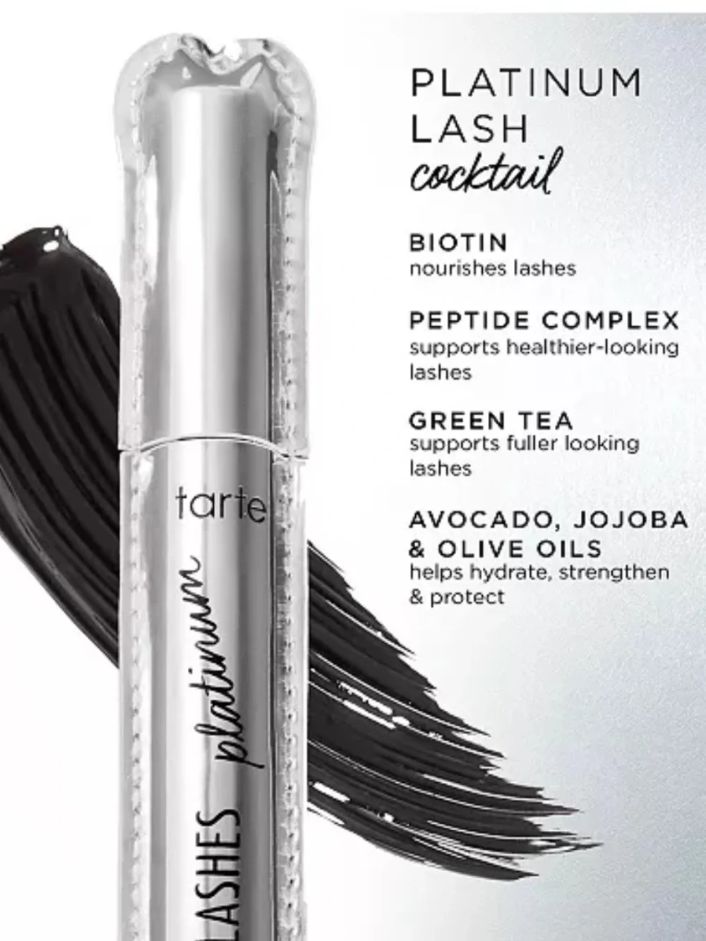 tarte Platinum Lights Camera Lashes Mascara — Black BNIB